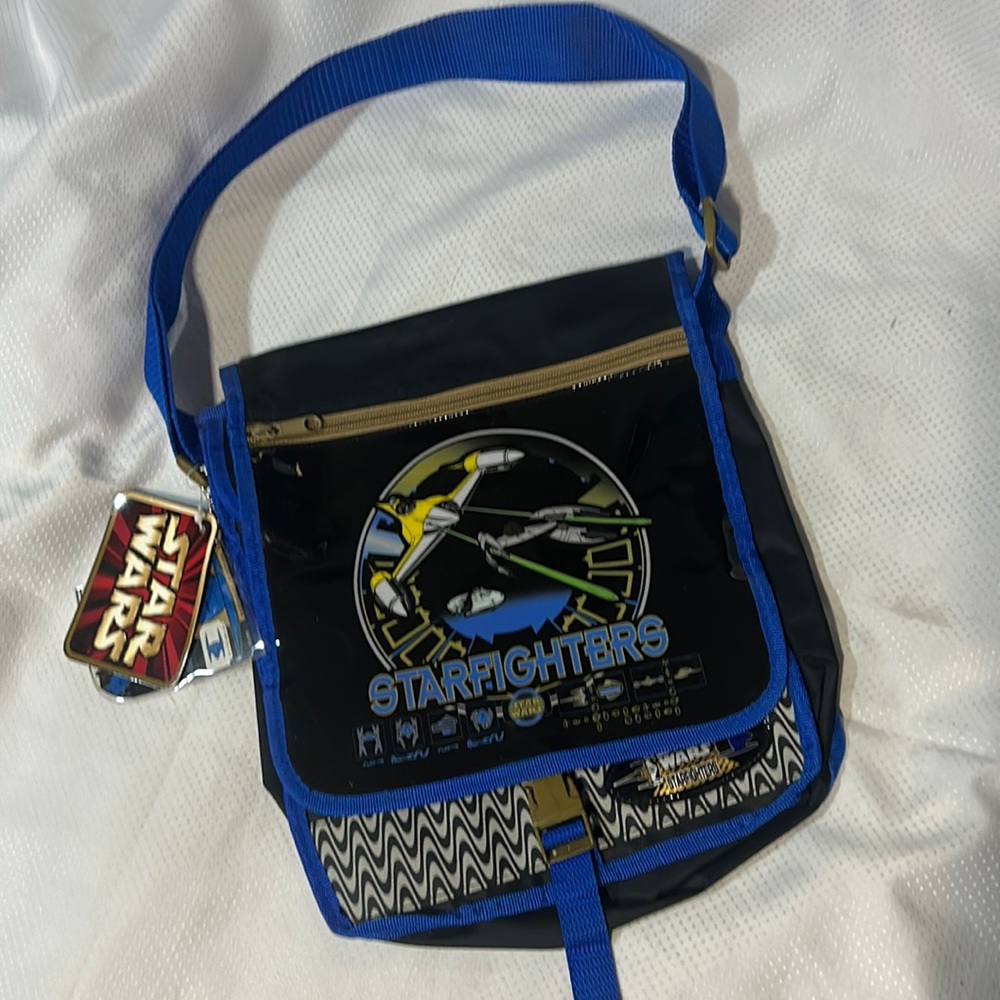 Vintage 1999 Star Wars Episode 1 Starfighters Side Bag Brand New Messenger Bag